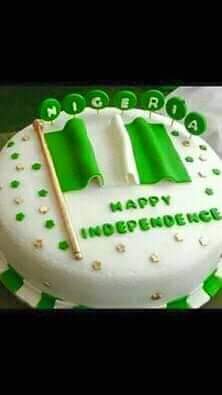 Nigeria @58 ..Happy October 1st to all Nigerians 🇳🇬🇳🇬🇳🇬 .......baked  with urs the taste is Heavenly....#monday… | Happy october, Green cake,  Celebration cakes