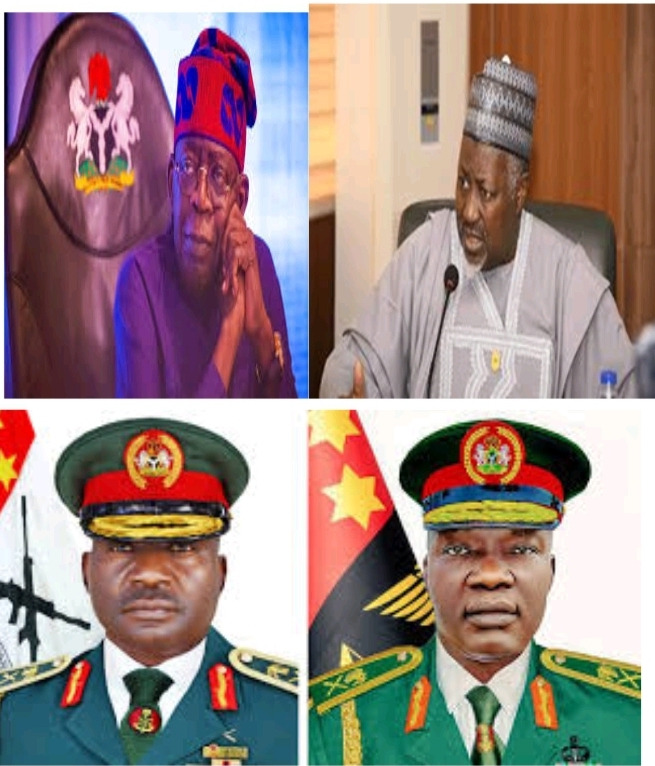 Tinubu and the security chiefs