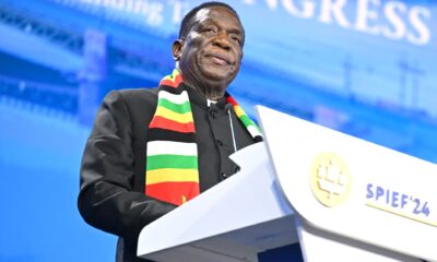 Zimbabwe Emmerson Dambudzo Mnangagwa, St. Petersburg, 7th June 2024