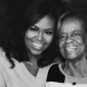 Michelle Obama and mother