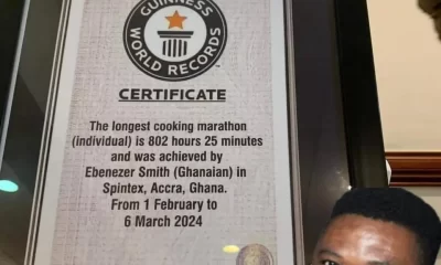 Chef Smith - Ghanaian arrested for forging GWR