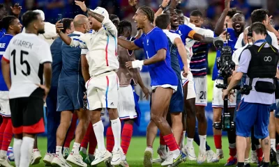 France players at the Olympic